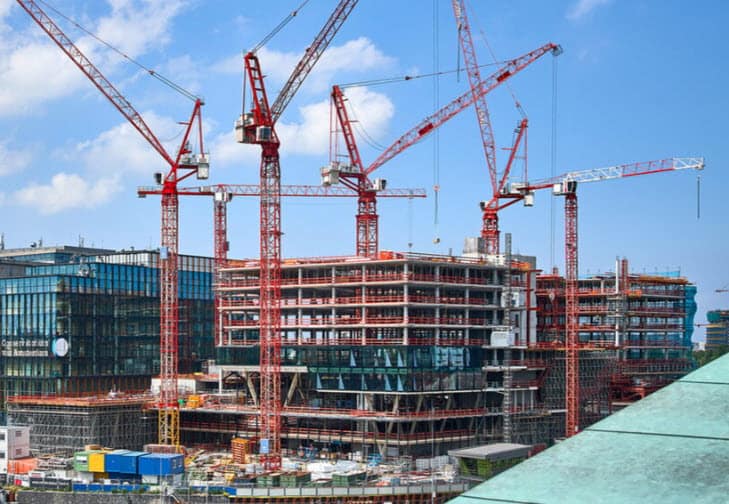 verhuurbedrijf wollff vaste torenkraan